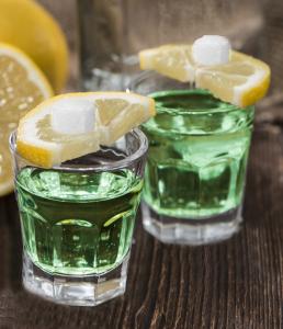 absinthe recipes drinks shot sour shooter drink lemon kalishnikov