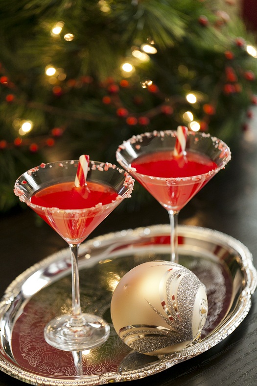 holiday cocktails christmas martini drink drinks cocktail gingery mixed fruit dazzling ingredients